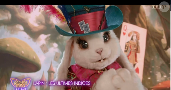Le Lapin de Mask Singer 8, capture d'écran TF1