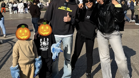 Week-end bien rempli pour M.Pokora et Christina Milian : Disneyland Paris avec leurs enfants et anniversaire de la femme d'Olivier Giroud