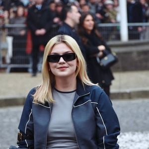 Interviewée par "RTL", elle a déclaré : "Avec beaucoup de respect, et sans vouloir être présomptueuse, c’est une grande inspiration"

Louane au défilé Miu Miu Mode Féminine Prêt-À-Porter Automne/Hiver 2025-2026 lors de la Fashion Week de Paris, le 11 mars 2025. 

Photo : FpPhoto / Bestimage