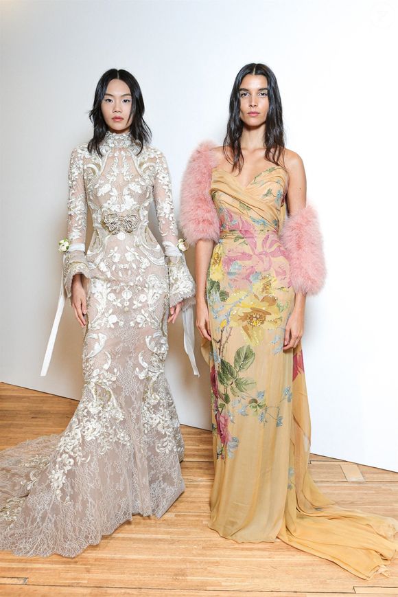 Coulisses du défilé Elie Saab "Collection Haute Couture Automne/Hiver 2025-2026" lors de la Fashion Week de Paris, le 9 juillet 2025 Backgrid USA / Bestimage



Pictured: Model