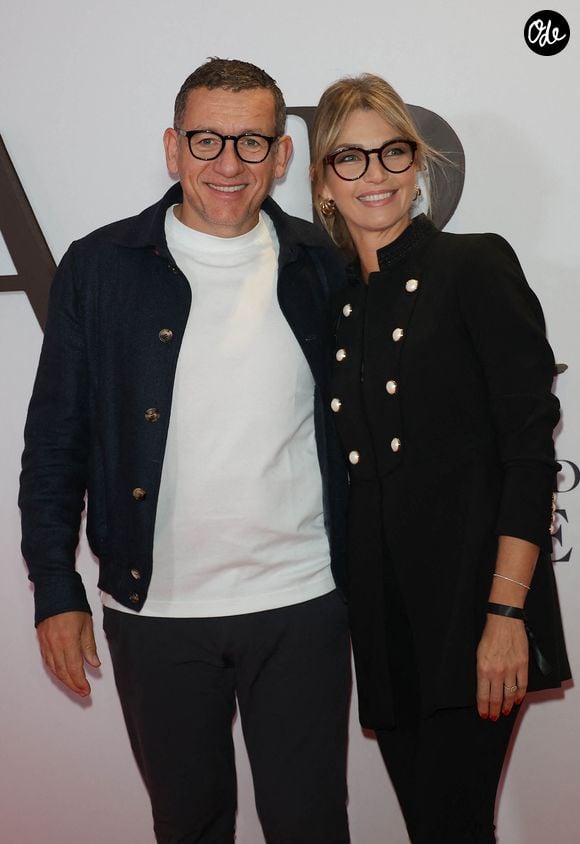 Dany Boon et sa compagne Clara Vello au photocall de la première du film "Karma" au cinéma Pathé Palace à Paris le 13 octobre 2026. 

© Coadic Guirec / Bestimage