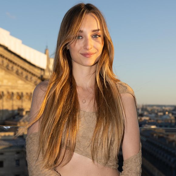 Emma Smet - Soirée "French Touch" sur la terrasse des Galeries Lafayette à Paris le 5 juillet 2022. © Jeremy Melloul/Bestimage