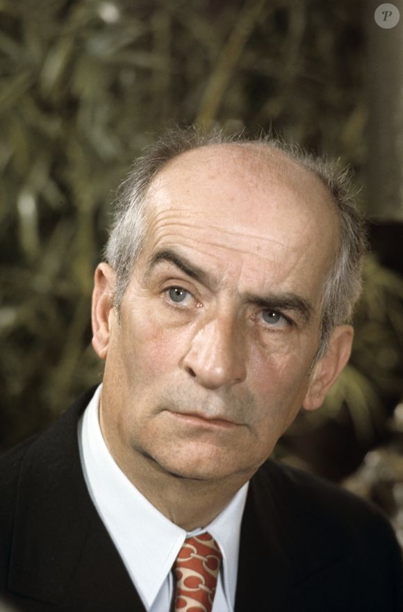 Archives - En France, portrait de Louis de Funès en mars 1975. Michel Ristroph via Bestimage