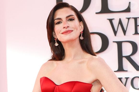 Anne Hathaway à la première du "Diable s'habille en Prada 2" à New York, le 20 avril 2026.

©Bestimage