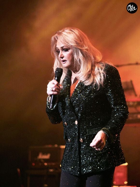 Bonnie Tyler en concert à L'Amphithéâtre 3000 du Centre de Congrès de Lyon, France, le 11 décembre 2023. © MPP/Bestimage
