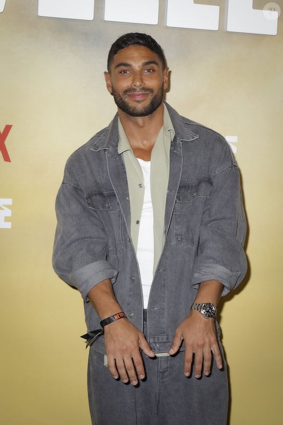 Nassim Lyes - Photocall de la saison 3 de la série Netflix "Nouvelle Ecole 2024" à Paris le 2 juillet 2024. © Jack Tribeca / Bestimage