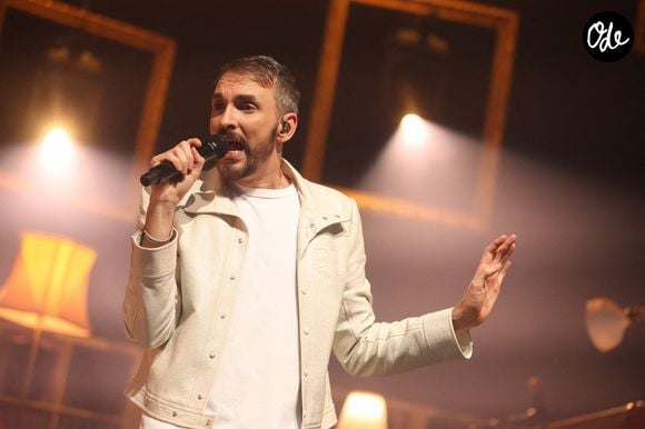 Christophe Willem en concert au festival Confluence le 15 février 2024 à Avignon, en France. Photo : Jérôme Domine/ABACAPRESS.COM