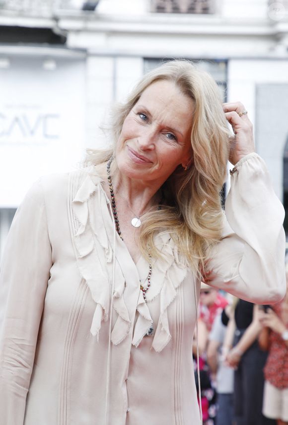 Exclusif - Estelle Lefébure lors de la 2ème édition du Festival du Cinéma Français et Gastronomie d'Aix-les-Bains le 8 juin 2023. © Denis Guignebourg / Bestimage
