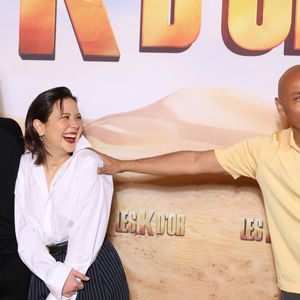 Jérémy Ferrari, Laura Felpin et Eric Judor - Avant-première du film "Les K D'Or" au Grand Rex à Paris le 2 mars 2026. © Denis Guignebourg/Bestimage