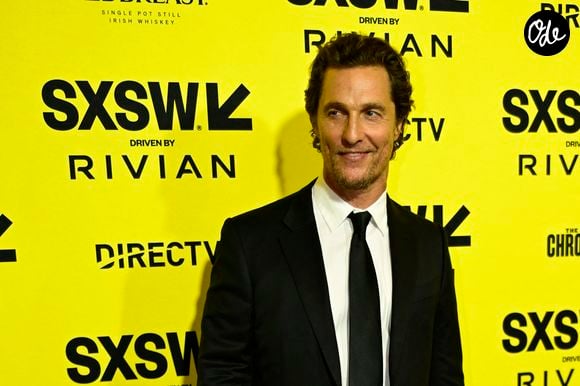Matthew McConaughey lors de l'avant-première de "The Rivals of Amziah King", organisée dans le cadre du festival SXSW, à Austin, le 10 mars 2025. © Zuma Press / Bestimage