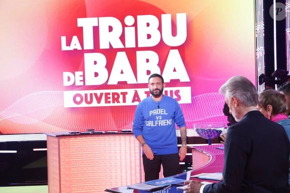 Exclusif - Cyril Hanouna, sur le plateau de de l’émission « TPMP » présentée par C.Hanouna et diffusée en direct sur C8, Paris, France, le 08 novembre 2024. © Jack Tribeca / Bestimage