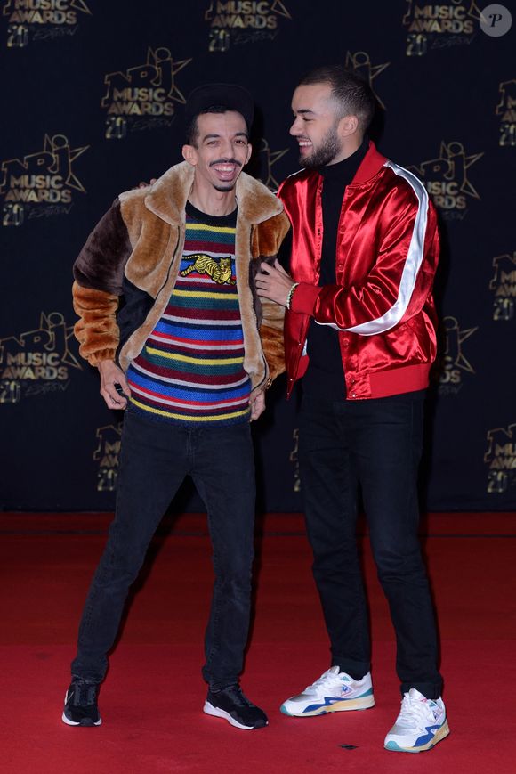 Bigflo et Oli assistant à la 20e édition des NRJ Music Awards au Palais des Festivals de Cannes, en France, le 10 novembre 2018. © Aurore Marechal/Abacapress.com