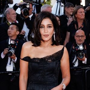 Leïla Bekhti (bijoux Chaumet) - Montée des marches du film « La vénus électrique » pour la cérémonie d'ouverture du 79ème Festival International du Film de Cannes, le 12 mai 2026. © Jacovides-Moreau /Bestimage