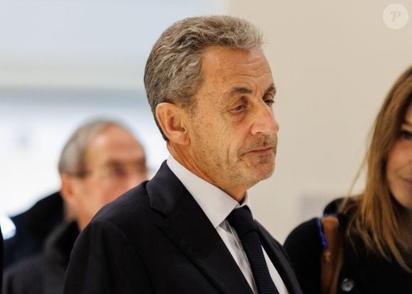 September 25, 2025, Saint Ouen, Paris, France: Nicolas Sarkozy et Carla Bruni at the Paris Court for the Sarkozy-Gaddafi trial. (Credit Image: © Sadak Souici/ZUMA Press Wire / Bestimage)
