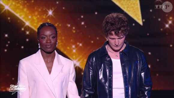 Bastiaan et Sarah lors du prime de la "Star Academy" le 17 janvier 2026 sur TF1.