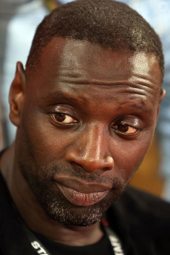 L'acteur français et co-président du Paris Basketball Omar Sy assiste au match 4 de basket-ball de la finale du Championnat de France Elite entre l'AS Monaco et le Paris Basketball (80-74) à la Salle Gaston Medecin, à Monaco, le 22 juin 2025. © Stephane Pillaud/Psnewz/Bestimage