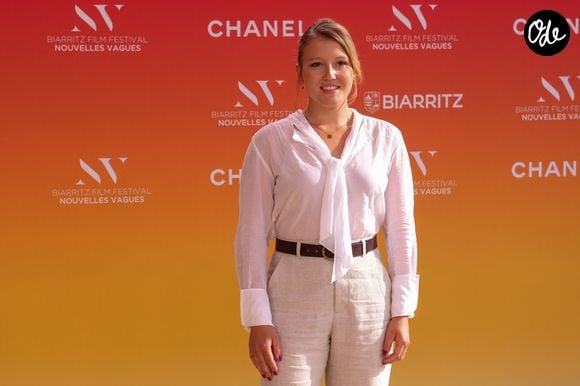 Maïwene Barthelemy au Théâtre de la Gare du Midi lors de la Cérémonie d'ouverture du Festival international du film de Biarritz - Nouvelles Vagues 2026, le 23 juin 2026.  © Jean-Marc Lhomer / Bestimage
