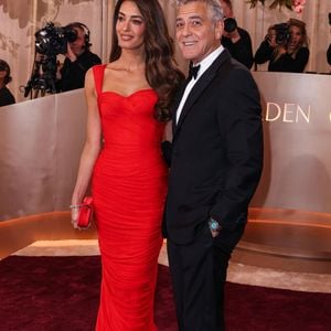 Amal Clooney et George Clooney lors de la 83e cérémonie des Golden Globe le 11 janvier 2026 à Beverly Hills.
Backgrid USA / Bestimage
