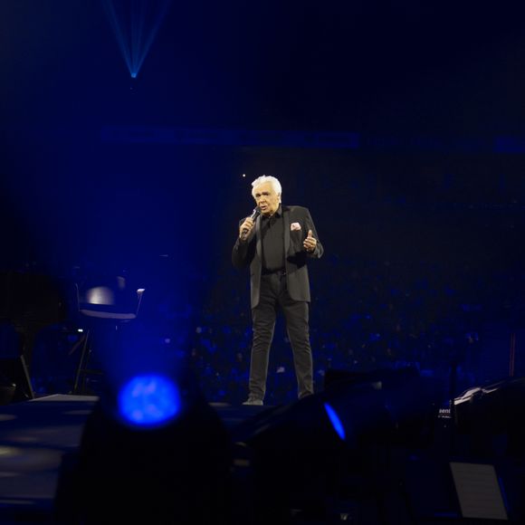 Concerts Michel Sardou, Paris La Défense Arena. 
© Bestimage - Richard Melloul