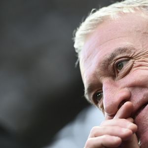Didier Deschamps (France) lors du match amical international entre la France et l'Italie au stade Allianz Riviera le 1er juin 2018 à Nice, France. Photo Fabio Ferrari/La Presse/ABACAPRESS.COM