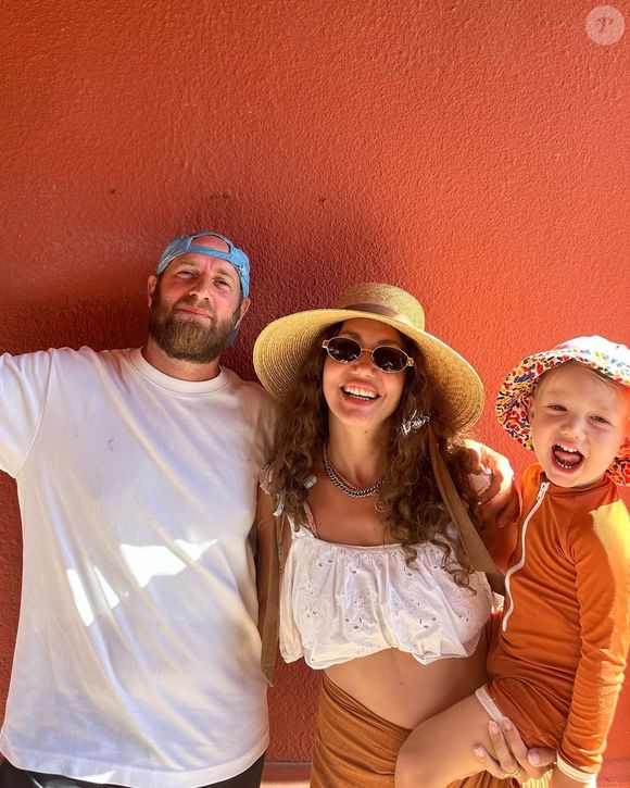 Louise Chabat en famille sur Instagram.