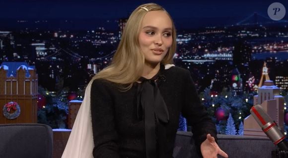 L'actrice Lily-Rose Depp a fait une rare apparition dans une émission de chat aux États-Unis pour présenter son nouveau film d'horreur Nosferatu, acclamé par la critique. Photo fournie par JLPPA