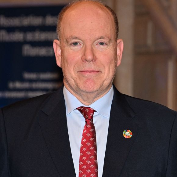 Le prince Albert II de Monaco était au Musée Océanographique de Monaco pour découvrir 3 nouvelles réalisations sur le parcours de visite du Musée, remercier les donateurs et mécénes et assister à la signature du renouvellement du partenariat avec la CFM Indosuez Wealth Management, le 24 octobre 2025.© Bruno Bebert / Bestimage