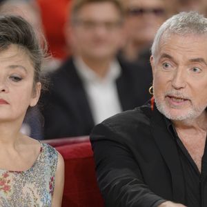 Catherine Ringer et Bernard Lavilliers - Enregistrement de l'émission "Vivement Dimanche" qui sera diffusée le 16 novembre 2014. Le 12 novembre 2014
©COADIC GUIREC / BESTIMAGE