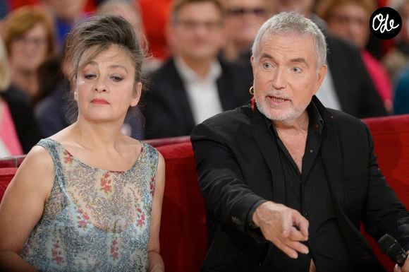 Catherine Ringer et Bernard Lavilliers - Enregistrement de l'émission "Vivement Dimanche" qui sera diffusée le 16 novembre 2014. Le 12 novembre 2014
©COADIC GUIREC / BESTIMAGE