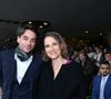 Julian Bugier et sa femme Claire Fournier au prix Qatar Arc de Triomphe à l'Hippodrome de Longchamp le 6 octobre 2024
Rachid Bellak / Bestimage