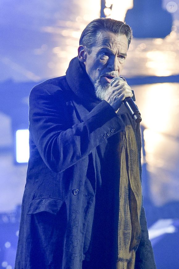 Florent Pagny - Concert "Paris, À nous les Jeux!" pour fêter l'attribution des Jeux Olympiques et Paralympiques d'été 2024 sur la place de l'hôtel de ville de Paris, France, le 15 septembre 2017. © Pierre Perusseau/Bestimage