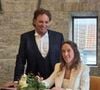 L’heureuse élue s’appelle Mélissa Vanwanghe, une femme rayonnante de 38 ans.

Mariage de Christian Delagrange et Mélissa Vanwanghe - Septembre 2025