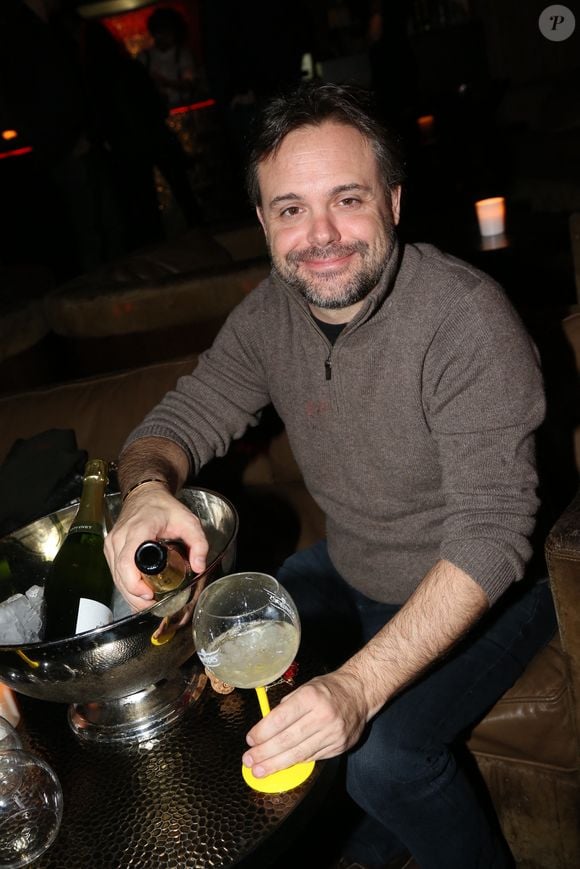 Exclusif - Romain Sardou lors de la soirée d'anniversaire de Gioacchino Maurici (Frere de Calogero) et Malika Lambert au Club Paradisio, Paris, France, le 24 Novembre 2017. Photo by Jerome Domine/ABACAPRESS.COM