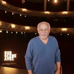 Exclusif - Francis Perrin lors du tournage de "Sur Scène Avec" à Paris le 7 novembre 2024. © Jack Tribeca / Bestimage