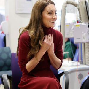 Catherine (Kate) Middleton, princesse de Galles à l'hôpital Royal Marsden, où elle a reçu son traitement contre le cancer, à Londres, Royaume-Uni, le 14 janvier 2025. © Chris Jackson/WPA-Pool/Bestimage