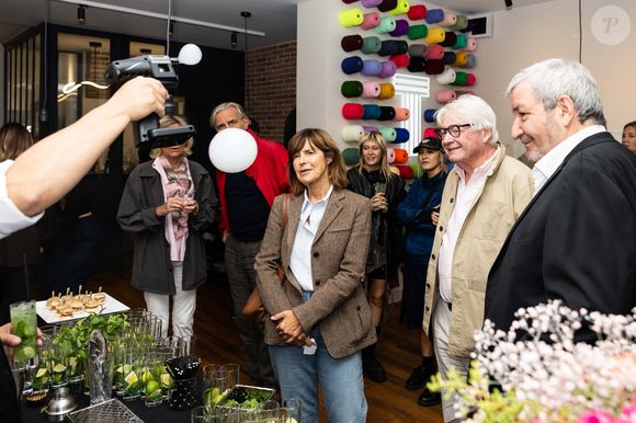 Exclusif - Patrice Carmouze et Guests à l'inauguration de la boutique de Ninon Dechavanne un Tufting Studio, un atelier dédié à l'exploration créative,où chacun peut s'initier à l'art du Tufting et concevoir sa propre œuvre, à Paris, France, le 11 septembre 2025. © Julien Sarkissian/Bestimage