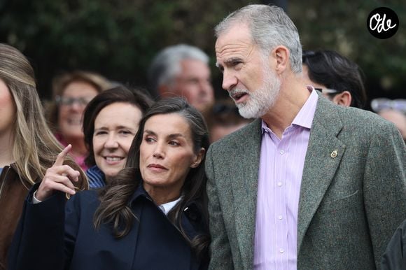 Le roi Felipe VI et la reine Letizia lors de leur visite à Llanes le 24 octobre 2026, à Llanes (Asturies, Espagne)- 24/10/2026 - Raúl Terrel / Europa Press/ABACAPRESS.COM