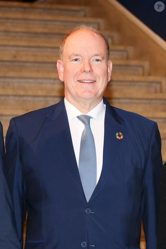 Le prince Albert II de Monaco à la projection du film " Earth" de Filip Kulisev au musée Océanographique de Monaco, le 2 octobre 2025. © Claudia Albuquerque/Bestimage