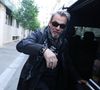 Florent Pagny quitte les studios RTL à Neuilly-sur-Seine le 2 Mai 2025. © Denis Guignebourg/BestImage