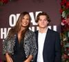 Présent sur place au moment du séisme en Asie, le fils de Nathalie Marquay et de Jean-Pierre Pernaut est sain et sauf.
Nathalie Marquay-Pernaut et son fils Tom au photocall de la soirée Omar Harfouch "Dîner chez Maxim's" à Paris
© Perusseau / Tribeca / Bestimage