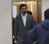Impliqué dans ce dossier qui circule sur les réseaux sociaux depuis quelques jours, le dernier ex-compagnon d'Iris Mittenaere, Bruno Pelat, est lui aussi sorti du silence
Procès de Bruno Pelat, ex-compagnon d'Iris Mittenaere, jugé en comparution immédiate pour violences conjugales devant le tribunal de Paris, le 6 novembre 2024.
© Christophe Clovis / Bestimage