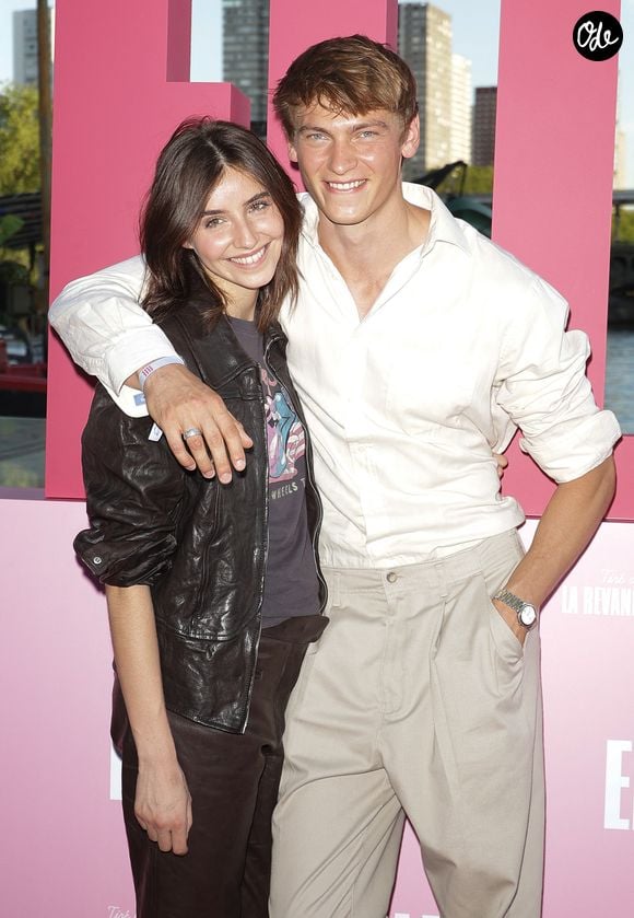 Vittoria de Savoie (fille d’Emmanuel-Philibert et de Clotilde Courau) et Lucas Barski - Photocall Prime Video "Elle" Summer Party au Noti Club à Paris le 6 juillet 2026. © Coadic Guirec/Bestimage