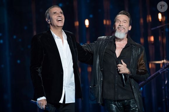 Exclusif - Florent Pagny et Julien Clerc - Enregistrement de l'émission "Rendez vous avec Julien Clerc" au Théâtre du Châtelet à Paris, qui sera diffusée le 29 novembre sur France 3. Le 24 octobre 2019.
© Cyril Moreau / Bestimage