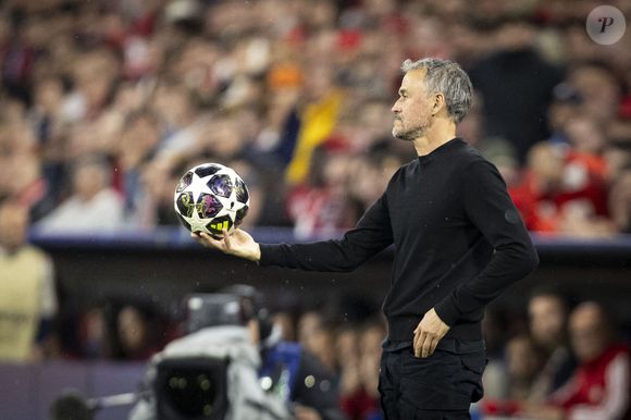 Luis Enrique (ESP) - Match retour de la demi-finale de la Ligue Des Champions 2025-2026 (LDC) " Bayern Munich - Paris Saint-Germain (PSG) (1-1)" à Munich en Allemagne le 6 mai 2026. © Elyxandro Cegarra/PsnewZ/Bestimage