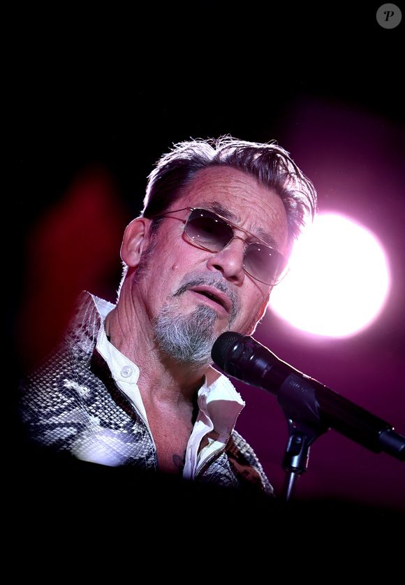 Florent Pagny - Soirée de gala "Heroes for Imagine" qui a permis de récolter dix millions d'euros au profit de la recherche contre les maladies génétiques à Paris le 23 septembre 2024. © Dominique Jacovides / Bestimage