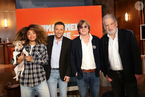 Exclusif - Oli et son chien Monday, Bernard Montiel, Thomas Dutronc et Raphaël Mezrahi 

Jack Tribeca / Bestimage