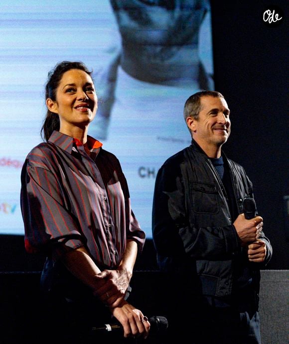 Marion Cotillard et Guillaume Canet lors de la présentation du film "Karma" de G. Canet au Pathé Bellecour lors de la 18ème édition du festival Lumières à Lyon le 14 octobre 2026. 

© Sandrine Thesillat / PsnewZ / Bestimage