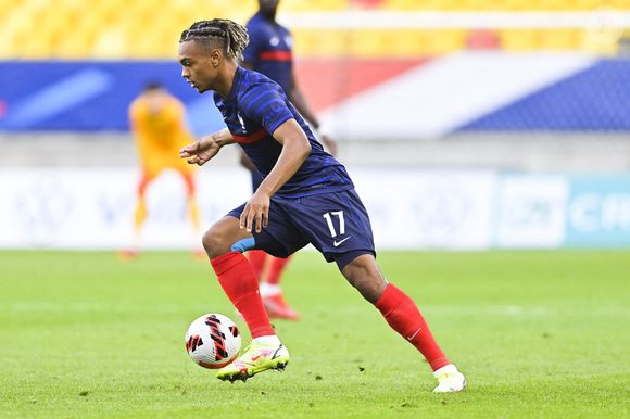 Sekou Mara (Fra) - Euros Espoirs 2023 - Les bleuets battent la Macédoine 3 - 0 au Mans le 2 septembre 2021.
 © JB Autissier / Panoramic / Bestimage