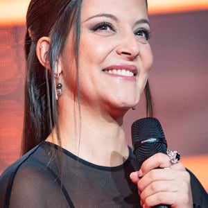 Exclusif - Camille Lellouche lors de l'enregistrement de la soirée "Les 30 ans du sidaction - la soirée événement" au Grand Rex à Paris diffusée le 23 mars 2024 sur France 2© Cyril Moreau / Coadic Guirec / Bestimage