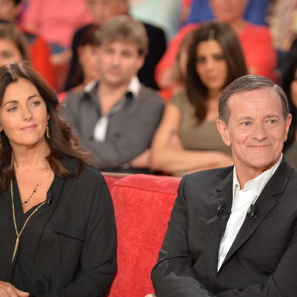 Francis Huster estime que ses filles évoluent dans un monde brut ou chaque faux pas peut résonner à jamais :  "Tu dis un mot de trop, c’est terminé"

Cristiana Reali et Francis Huster lors de l'enregistrement de "Vivement Dimanche", à Paris, France, 24 septembre 2014. 

Photo par Max Colin/ABACAPRESS.COM
